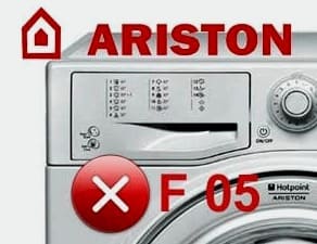 Napake pralnega stroja Ariston
