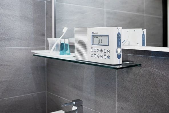 Radio, ki ga lahko uporabljate v kopalnici